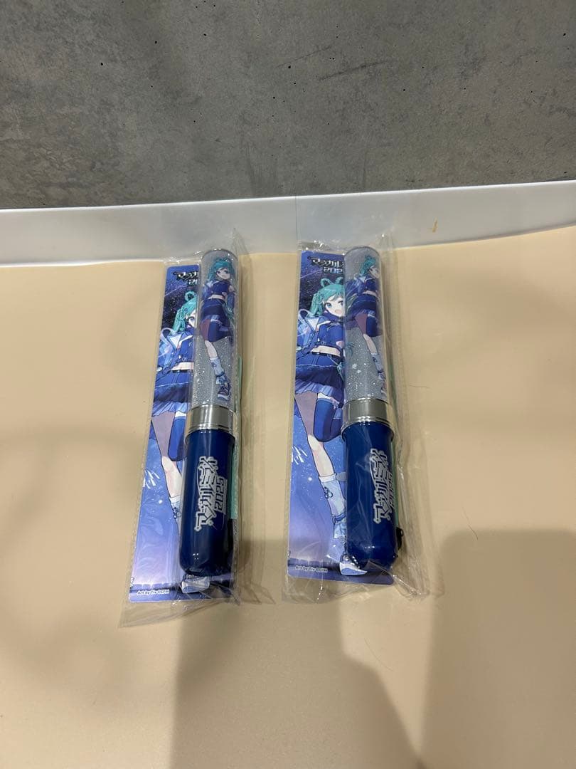 マジカルミライ2025グッズ新品未使用ペンライト、ショッパー、タオル、ストラップ