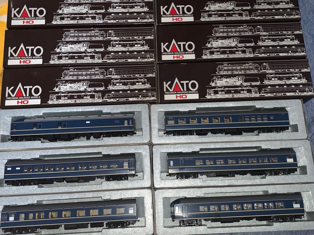 HOゲージ KATO 20系 6両セット