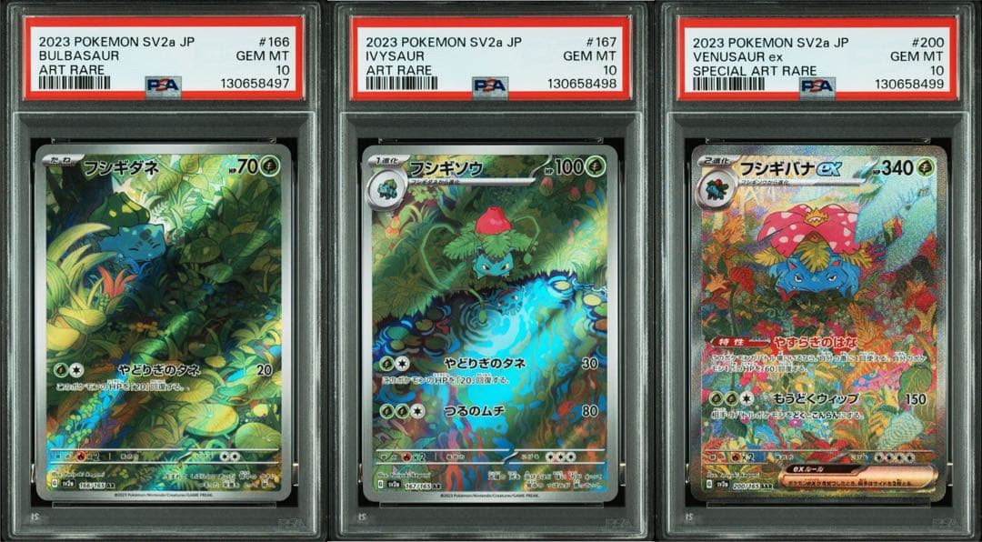 PSA10 151 御三家 進化ライン