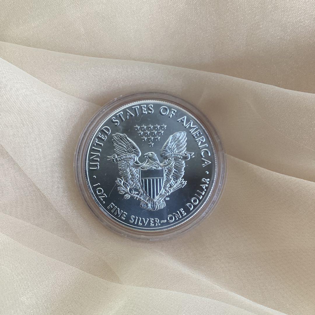 2020年 アメリカイーグル銀貨　1オンス　純銀　現物資産