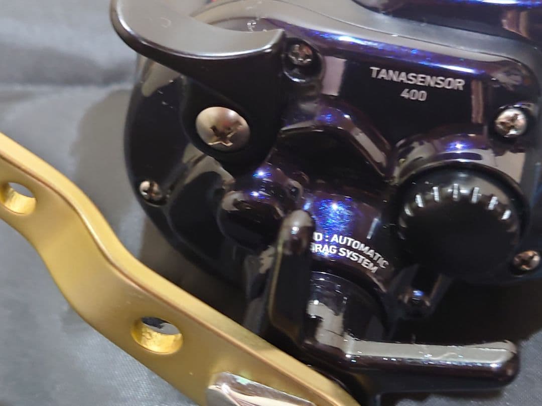 Daiwa TANASENSOR 400 両軸リール カラーライン#3付き