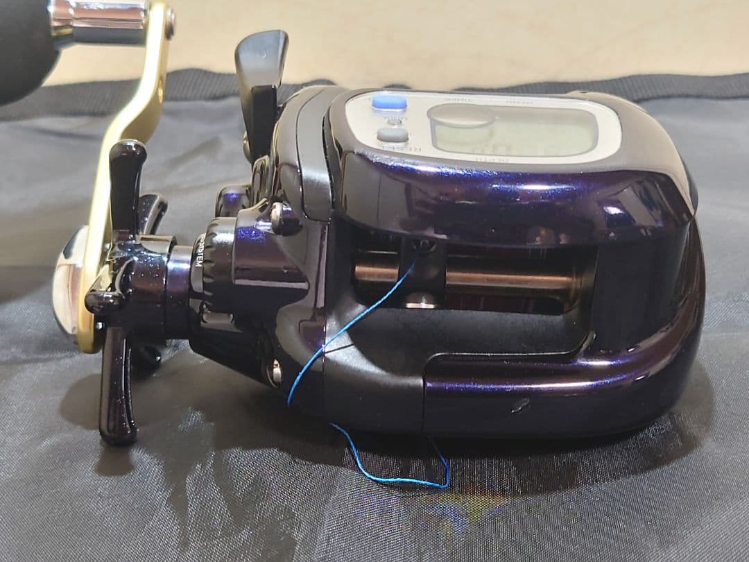 Daiwa TANASENSOR 400 両軸リール カラーライン#3付き