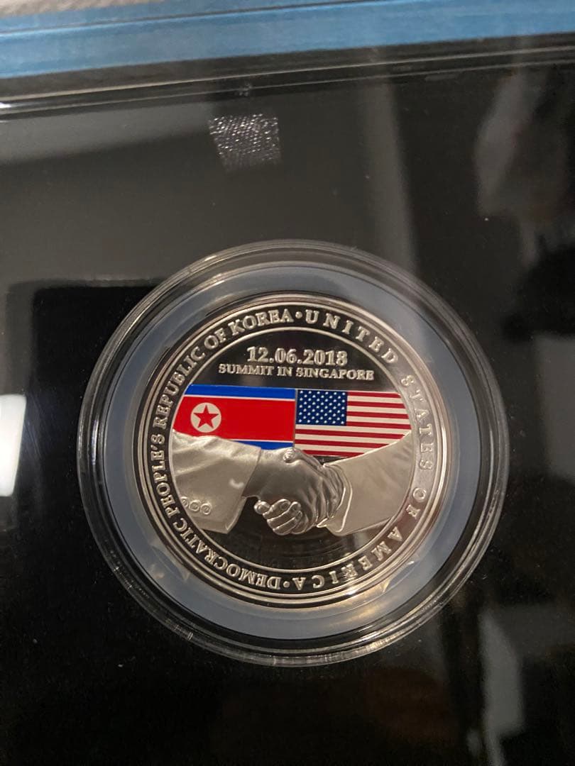 トランプ大統領再選記念　The Singapore Mint 50周年