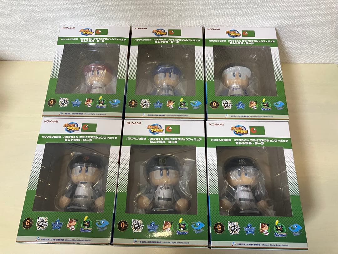パワプロくん　アクションフィギュア　セ・リーグ　セット
