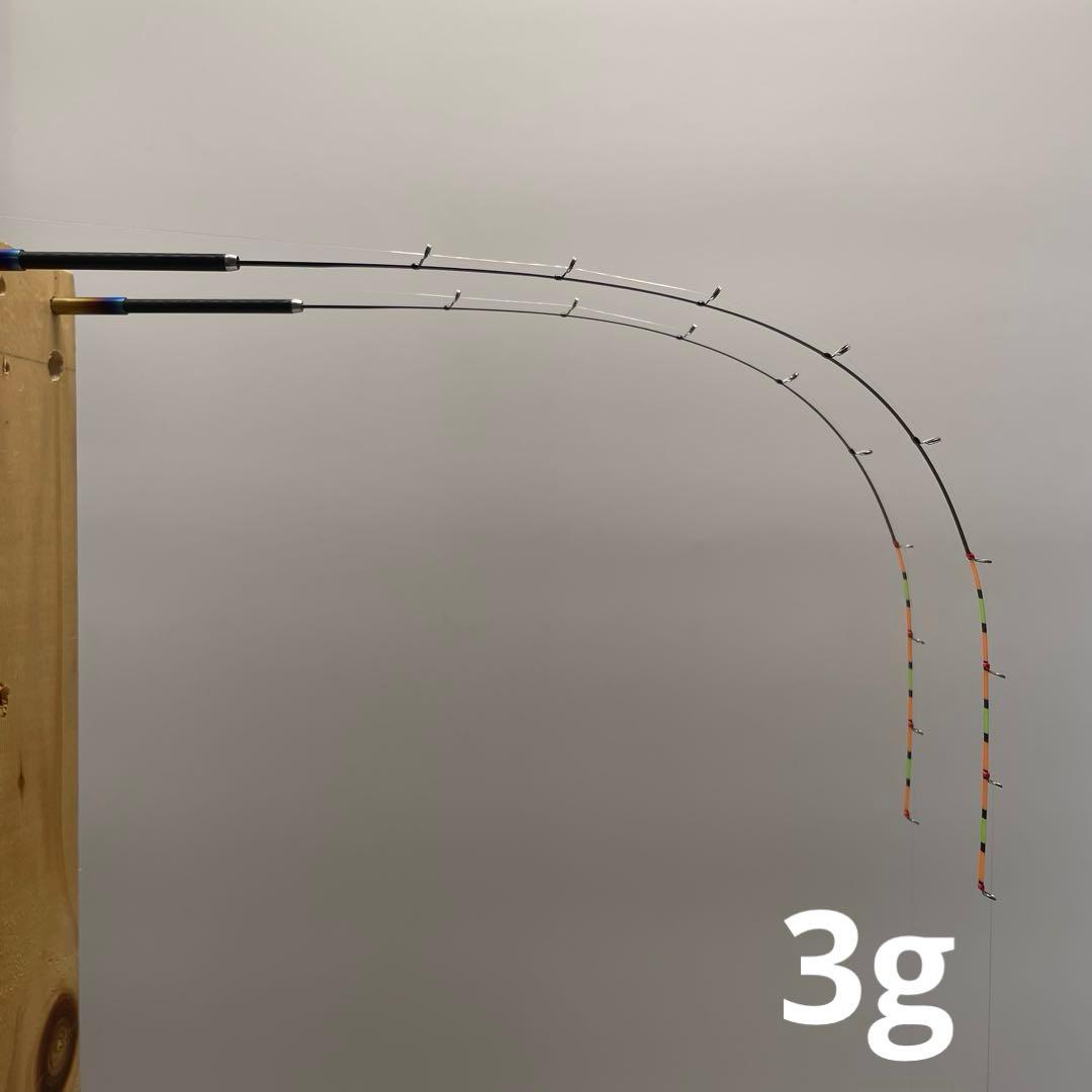 公魚　ハンドメイドロッド　レギュラーテーパー　362mm 2本セット