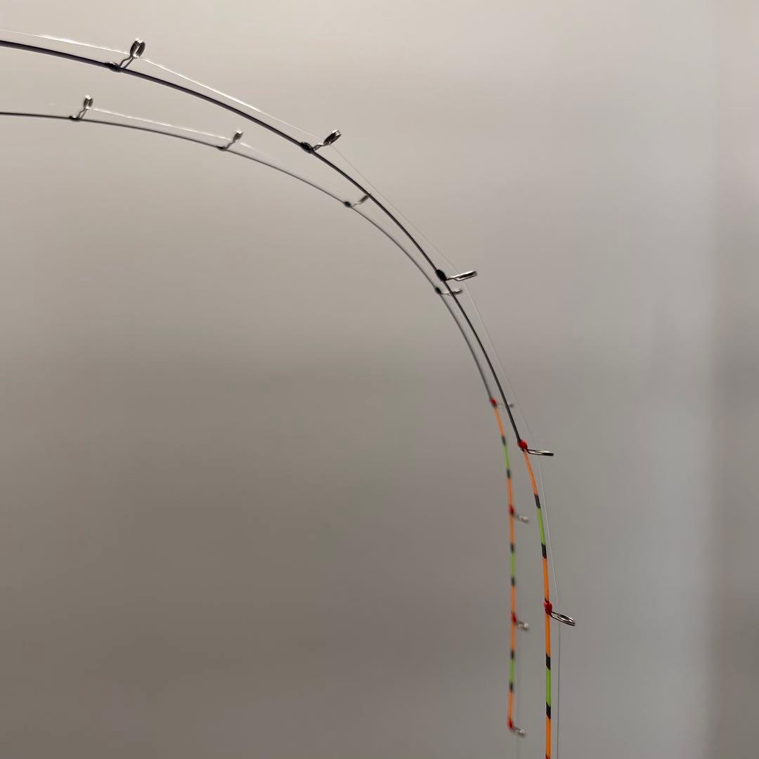 公魚　ハンドメイドロッド　レギュラーテーパー　362mm 2本セット