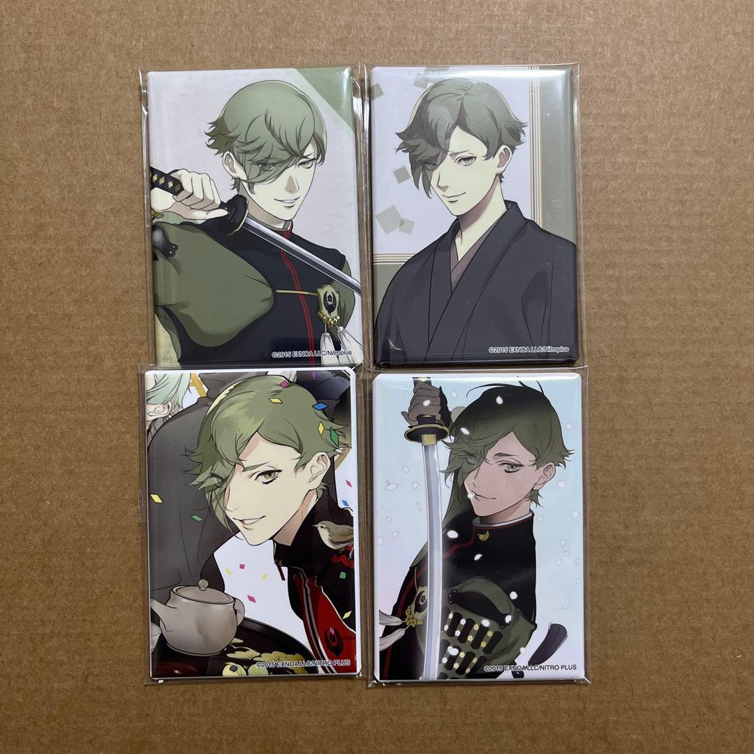 鶯丸　スクエア缶バッジ