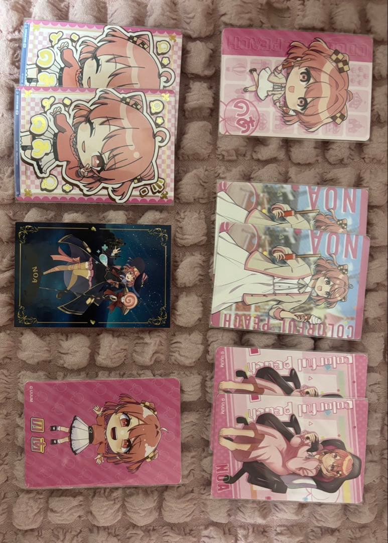 カラフルピーチのあさん トレカ