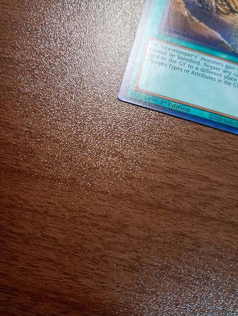 遊戯王　王家の眠る谷－ネクロバレー　ファラオズシークレットレア　英語版　1st