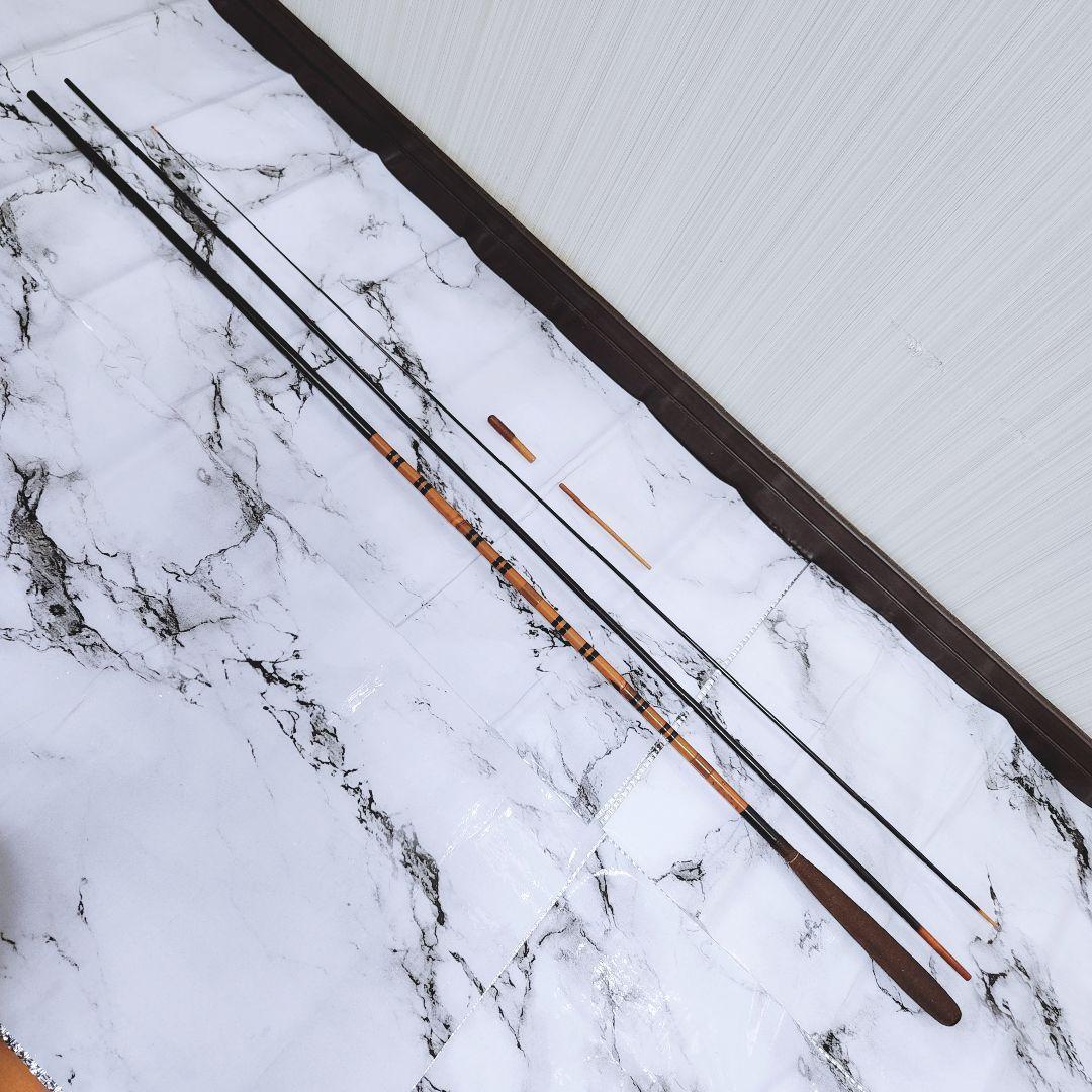 【美品♪希少♪】ヤマサ 竿春 極 竹冠 ヘラ竿 8.4尺