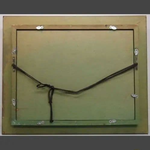 「セーヌ川」日下部　寛　油彩画