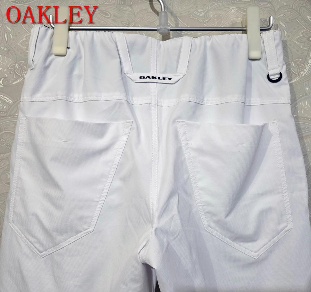 OAKLEY ゴルフパンツ ホワイト M/L