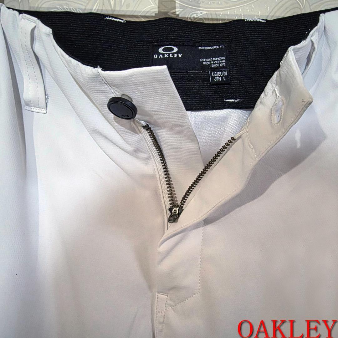 OAKLEY ゴルフパンツ ホワイト M/L