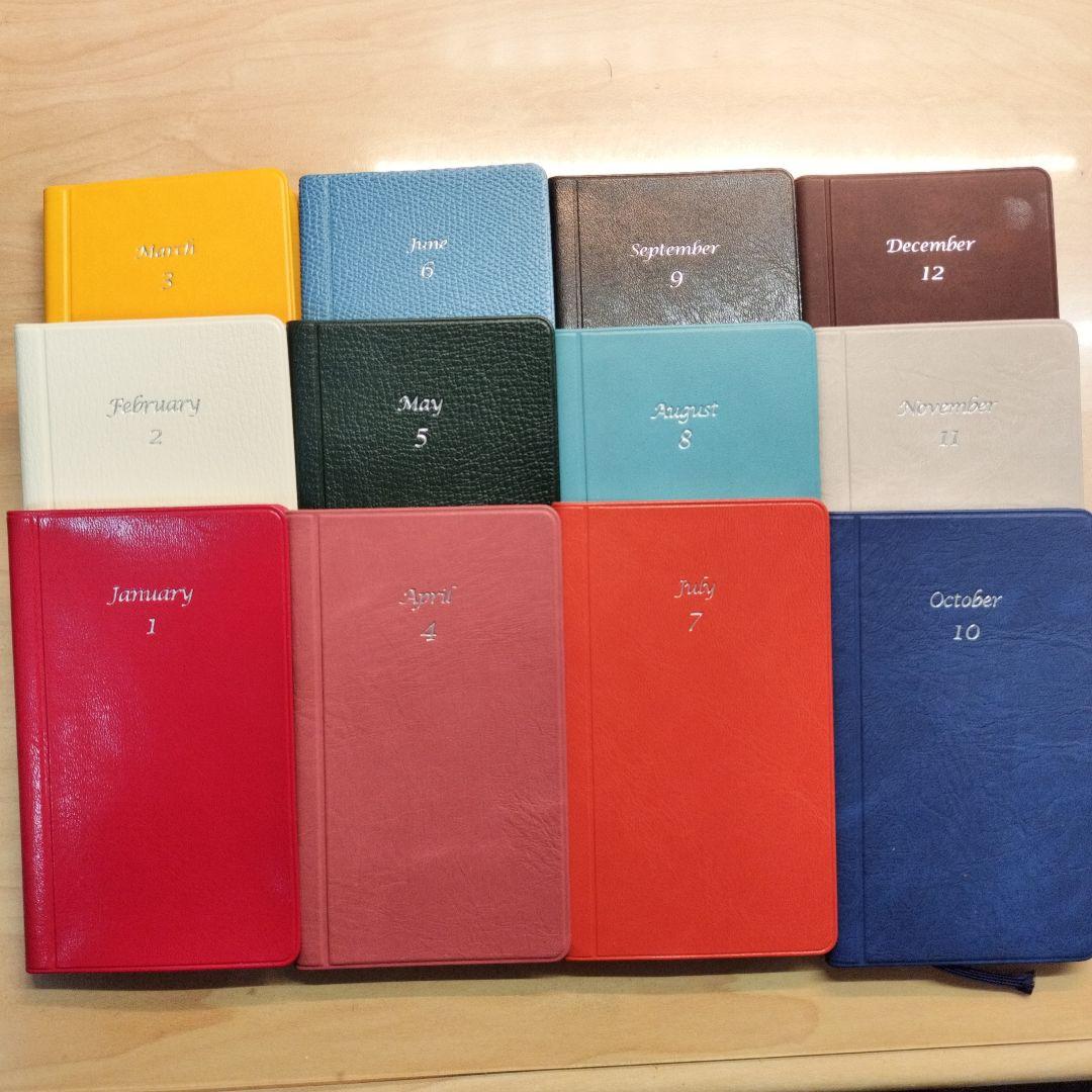 コンパクト手帳　12ヶ月セット