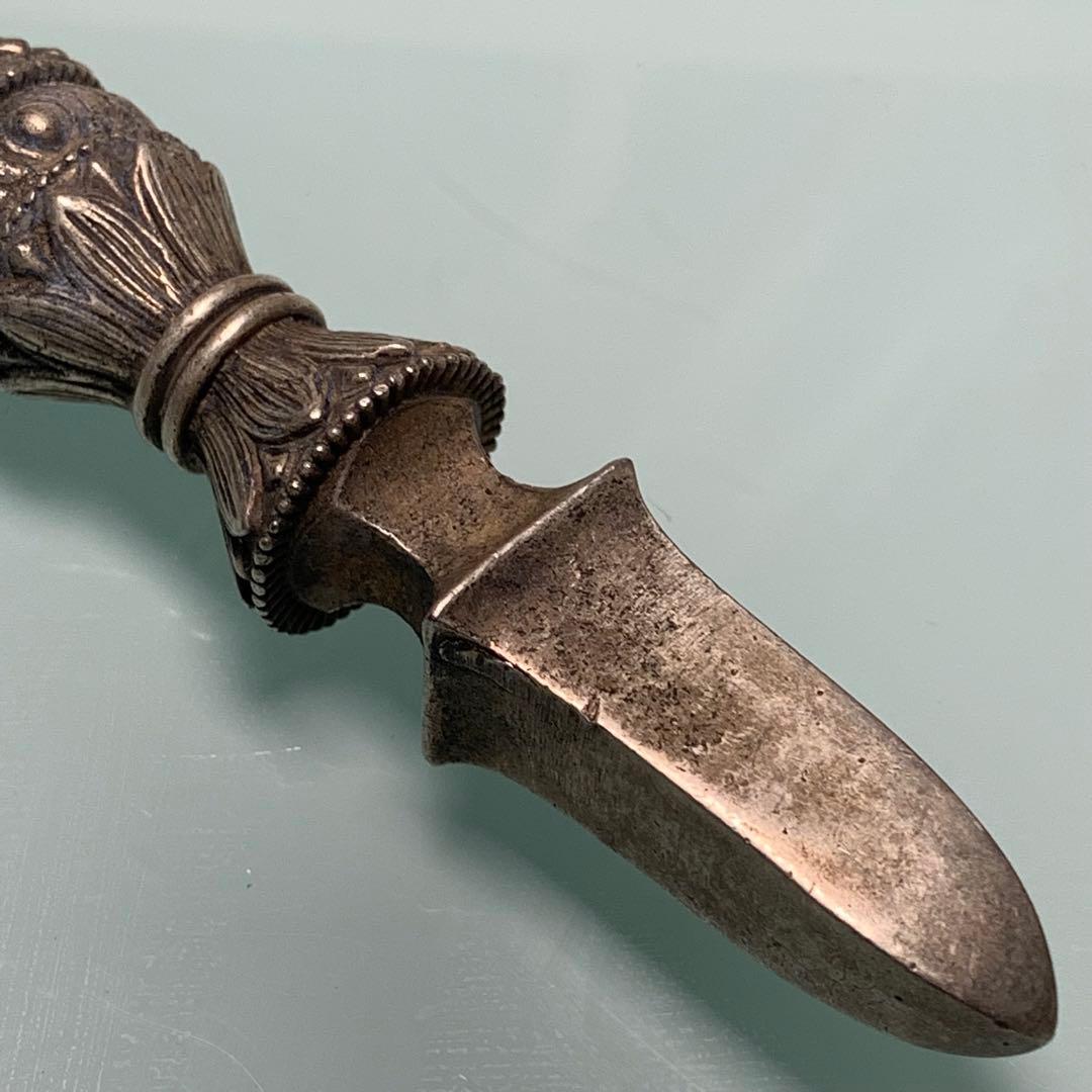 縁起物　旧蔵　チベット藏伝仏教 金剛杵　悟り　パワー　時代物アンティーク