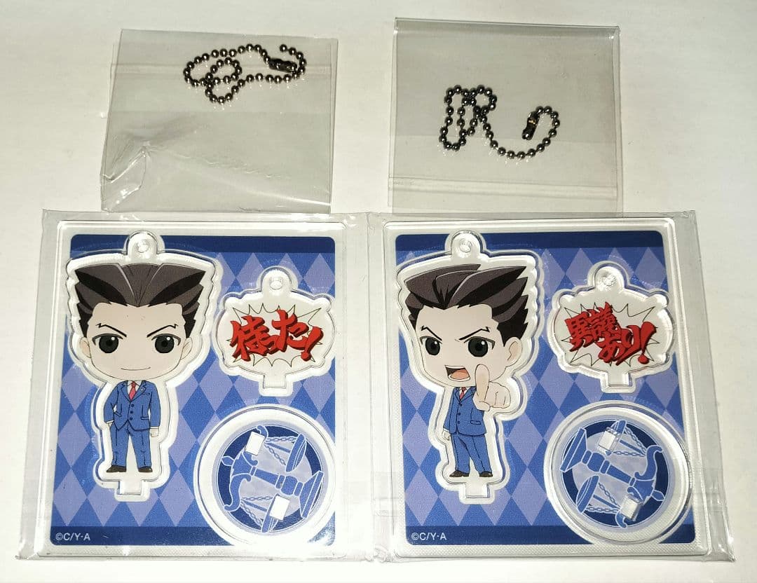 逆転裁判 成歩堂龍一 マルチアクリルマスコットコレクション セット