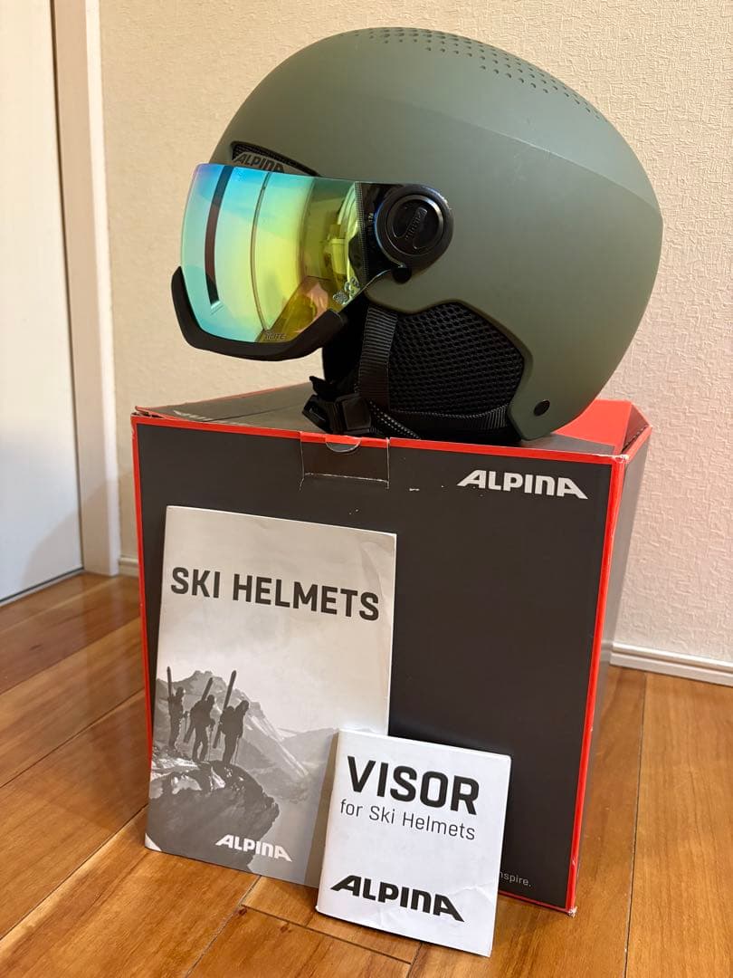 アルピナ バイザー　alpina arber visor Q-LITE