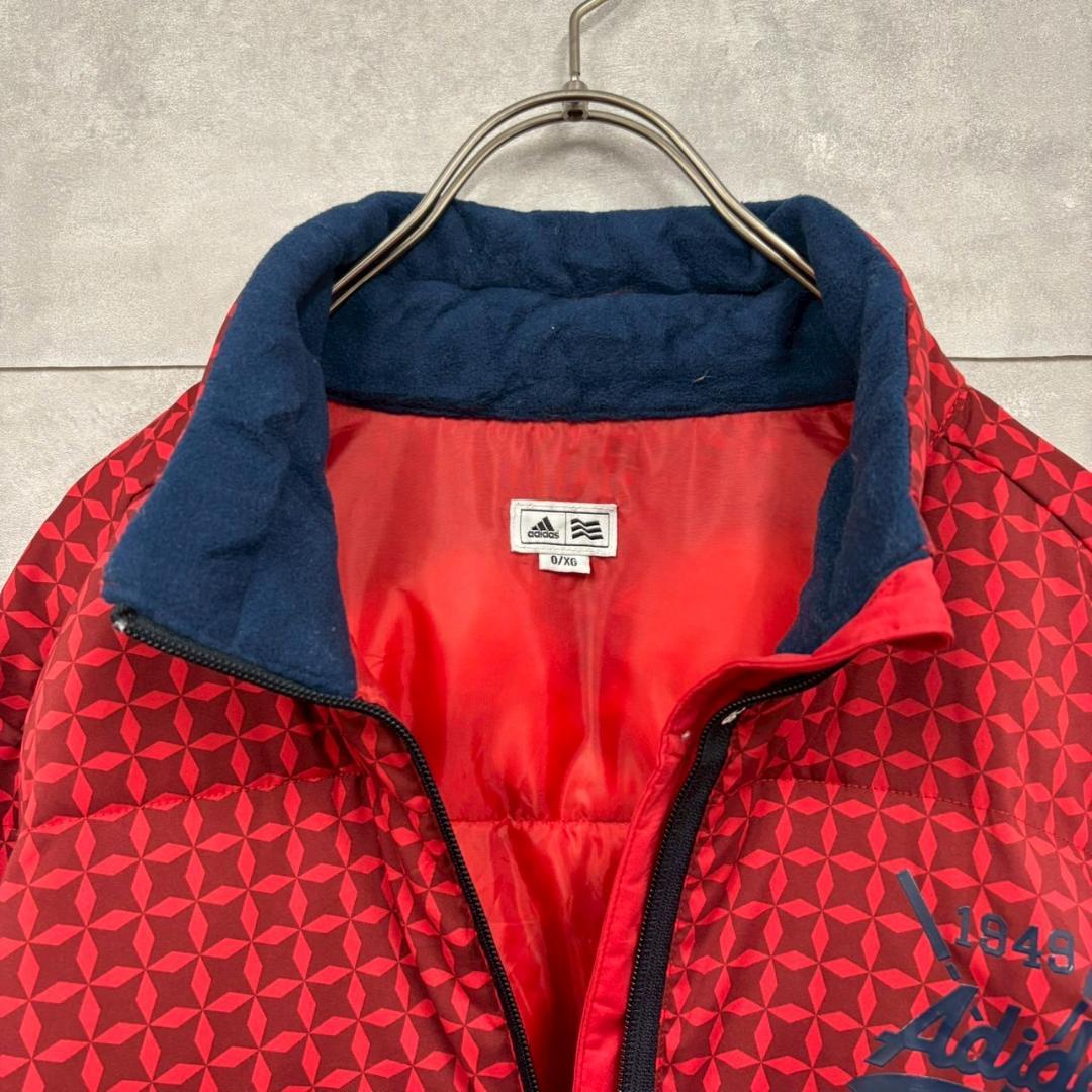 adidas GOLF 中綿 総柄 ダウンジャケット 防寒 N2328