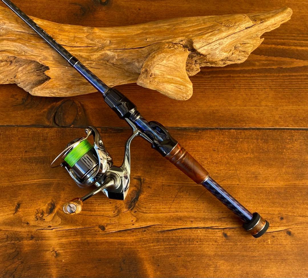 トラウトロッド　超軽量　カーボンロッド　5ft2inch スピニングロッド　渓流