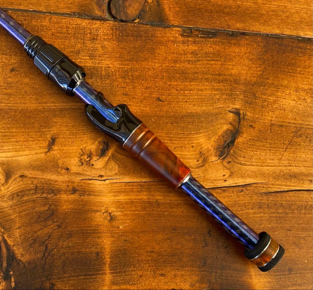 トラウトロッド　超軽量　カーボンロッド　5ft2inch スピニングロッド　渓流