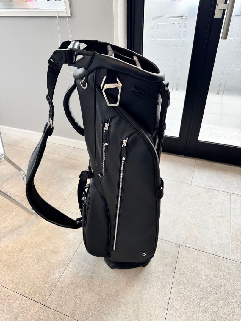 美品Vessel スタンドバッグ ブラック　キャディバッグ