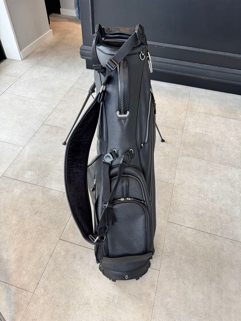 美品Vessel スタンドバッグ ブラック　キャディバッグ