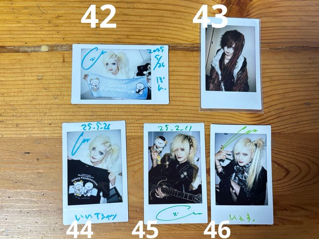 Azavana Ashmaze. 詩結 遼 チェキ まとめ売り 3枚～バラ売り可