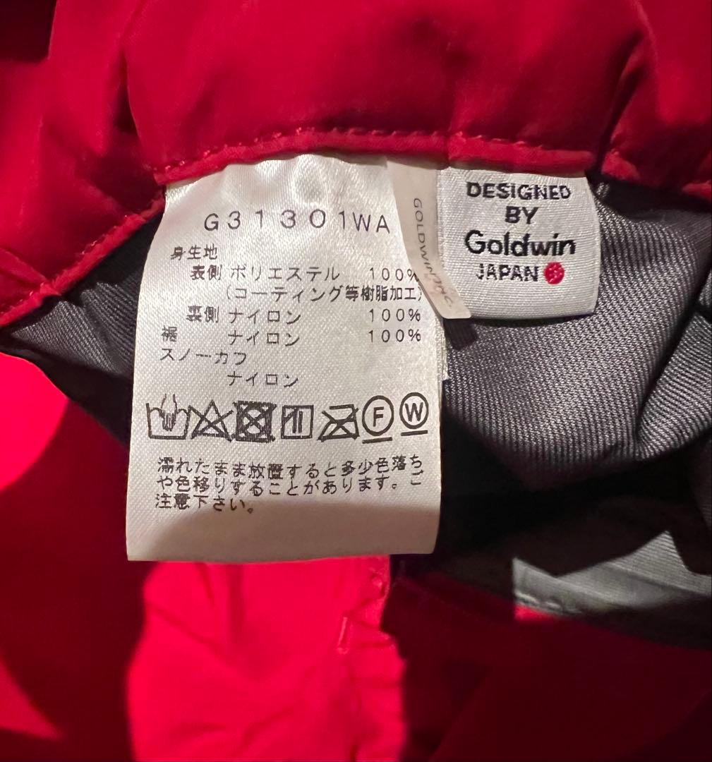 GOLDWIN スキーウェア ゴールドウィンGORE-TEX 3L Pants赤