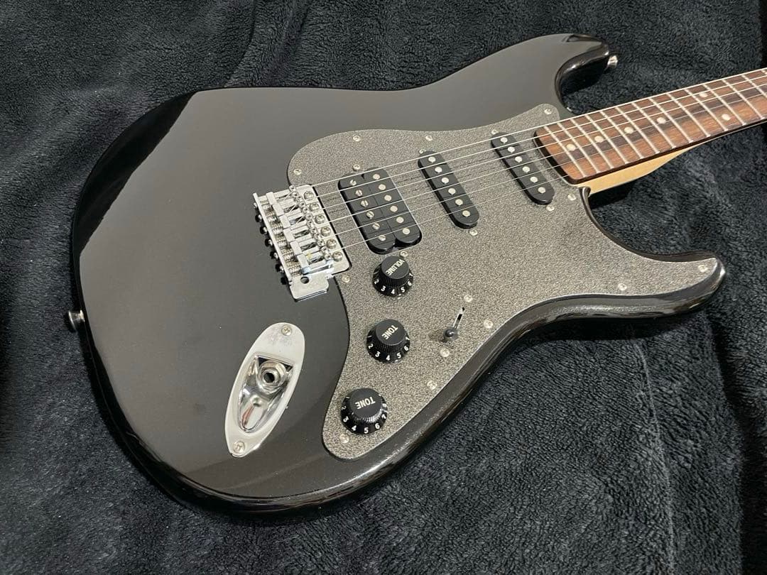 ギター Fender SQ AFN FAT STRAT MBK SPRKL HDW