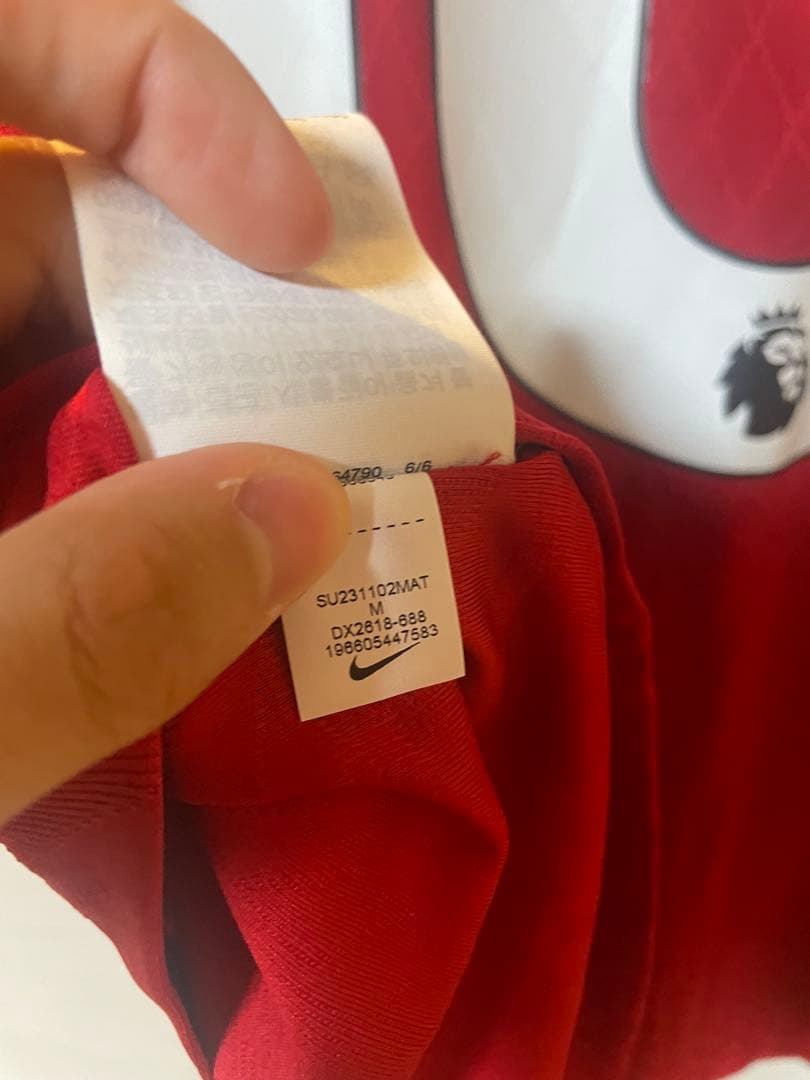 リバプール マクアリスター 23/24 ホーム オーセンティックユニフォーム