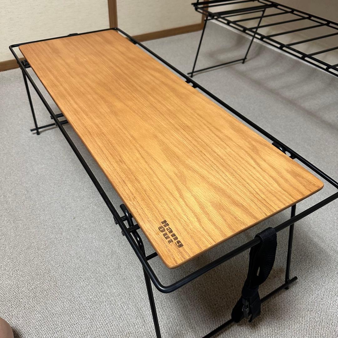 【美品⭐️】ハングアウト　折りたたみ式クランクスタッキングラック 3つセット