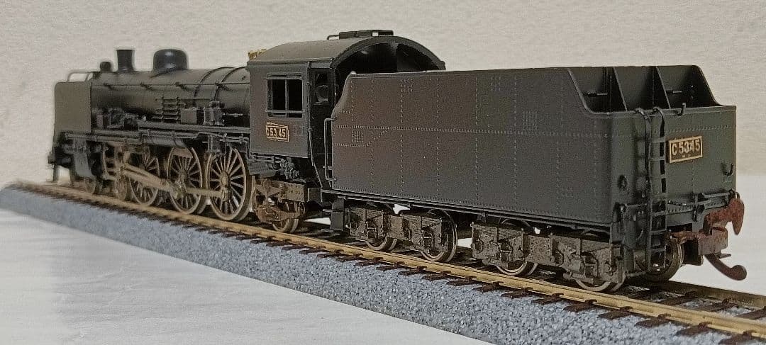 HO、 カツミ Ｃ53蒸気機関車、 モーター交換、メンテナンス済