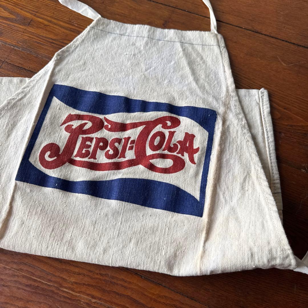 [レア] 50s PEPSI ビンテージエプロン