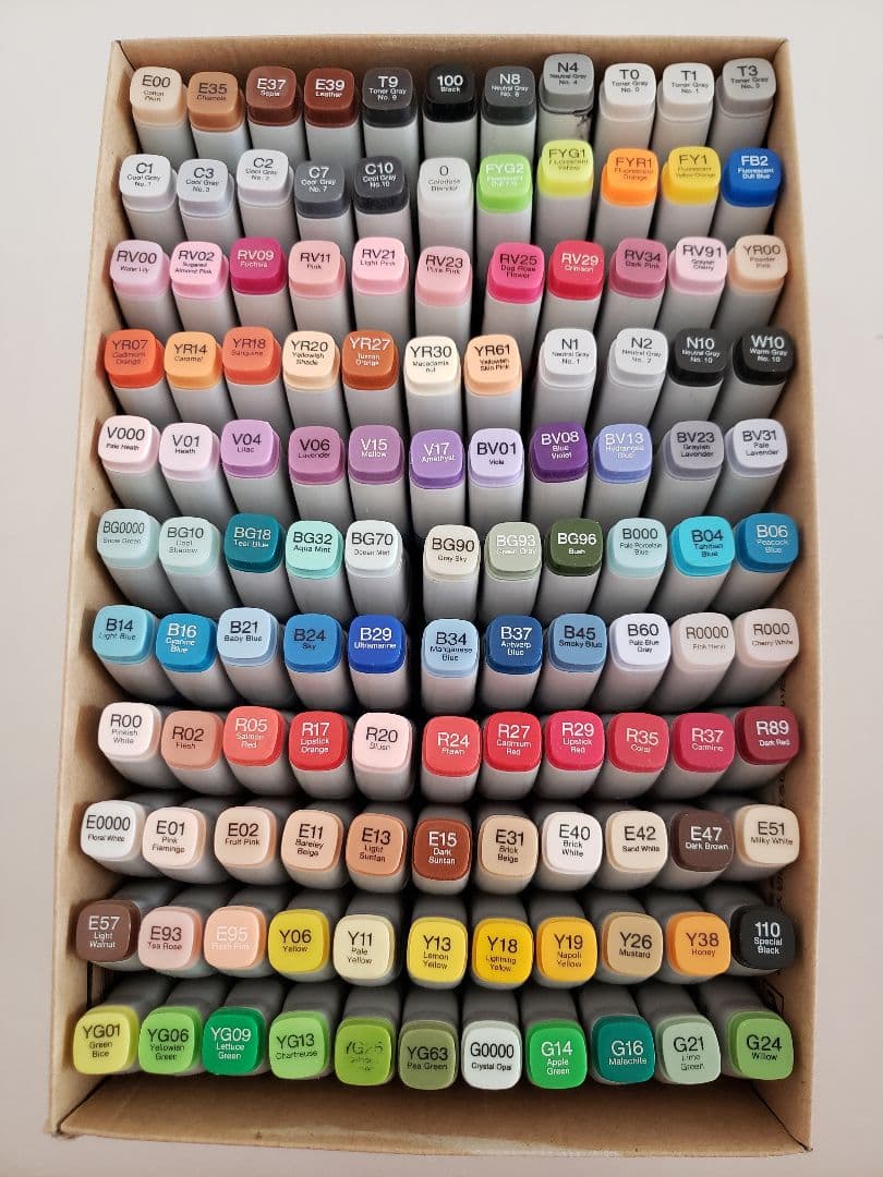 大量 まとめ売り 新品未開封〜中古品 コピック バリオスインク 151本セット