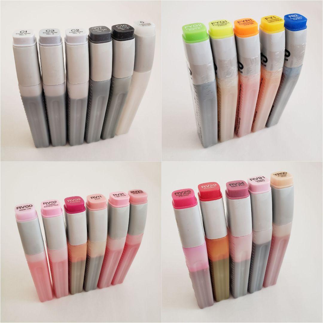 大量 まとめ売り 新品未開封〜中古品 コピック バリオスインク 151本セット