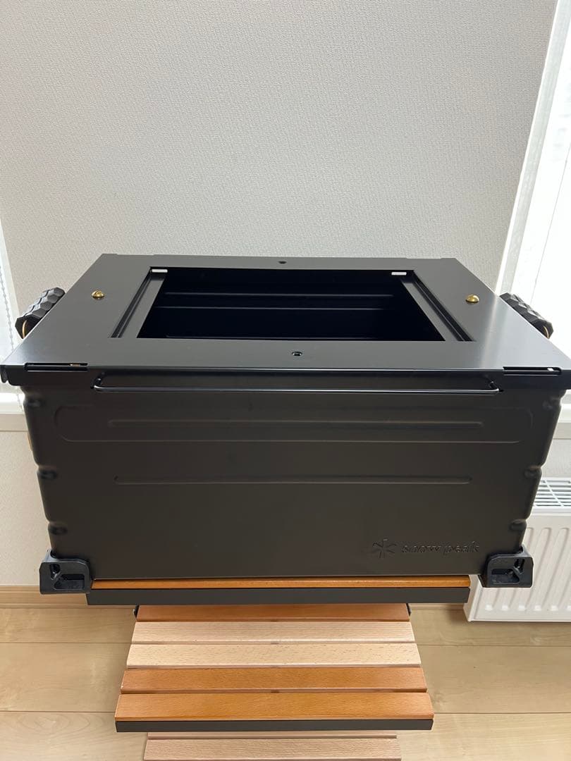 Aセット　スノーピーク シェルフコンテナ50 雪峰祭 2023春限定　ブラック