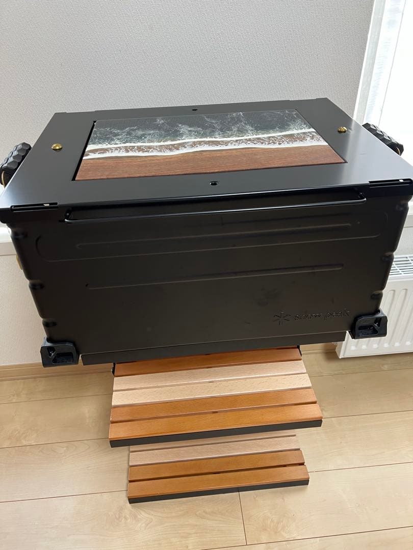 Aセット　スノーピーク シェルフコンテナ50 雪峰祭 2023春限定　ブラック