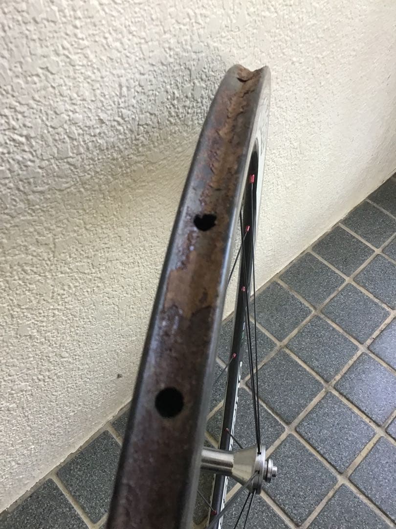 【美品】シマノDURA-ACE WH-7850-C50-TU完組ホイール