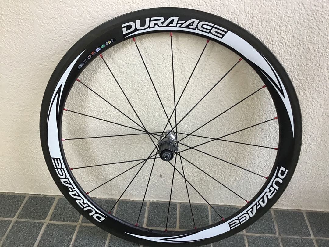 【美品】シマノDURA-ACE WH-7850-C50-TU完組ホイール