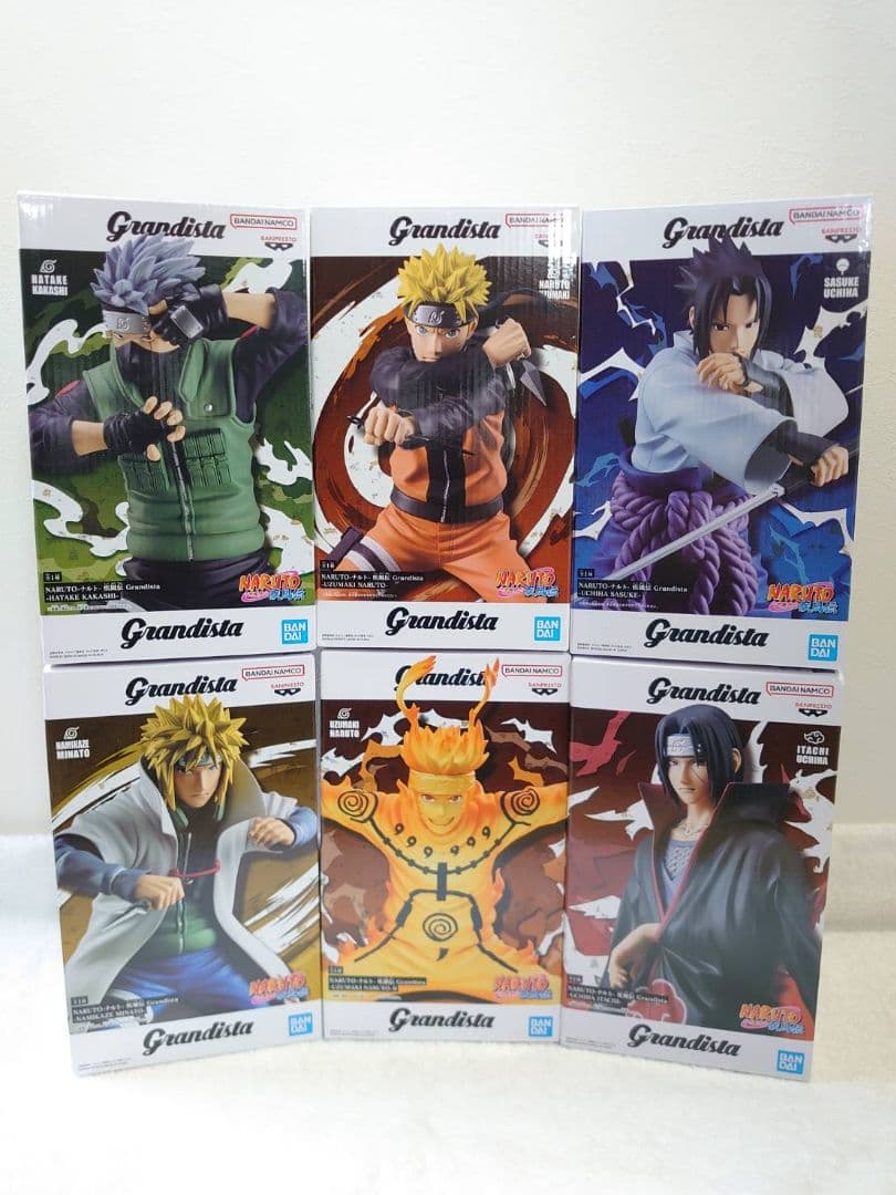 NARUTO Grandista 新品未開封 フィギュア セット うちはイタチ等