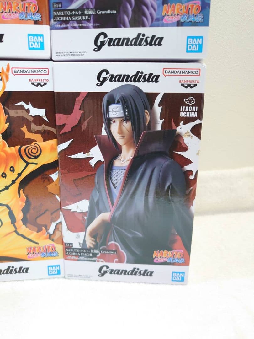 NARUTO Grandista 新品未開封 フィギュア セット うちはイタチ等