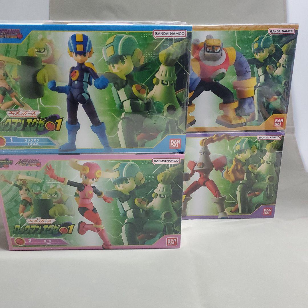 キメポーズ　ロックマンエグゼ01 4種セット