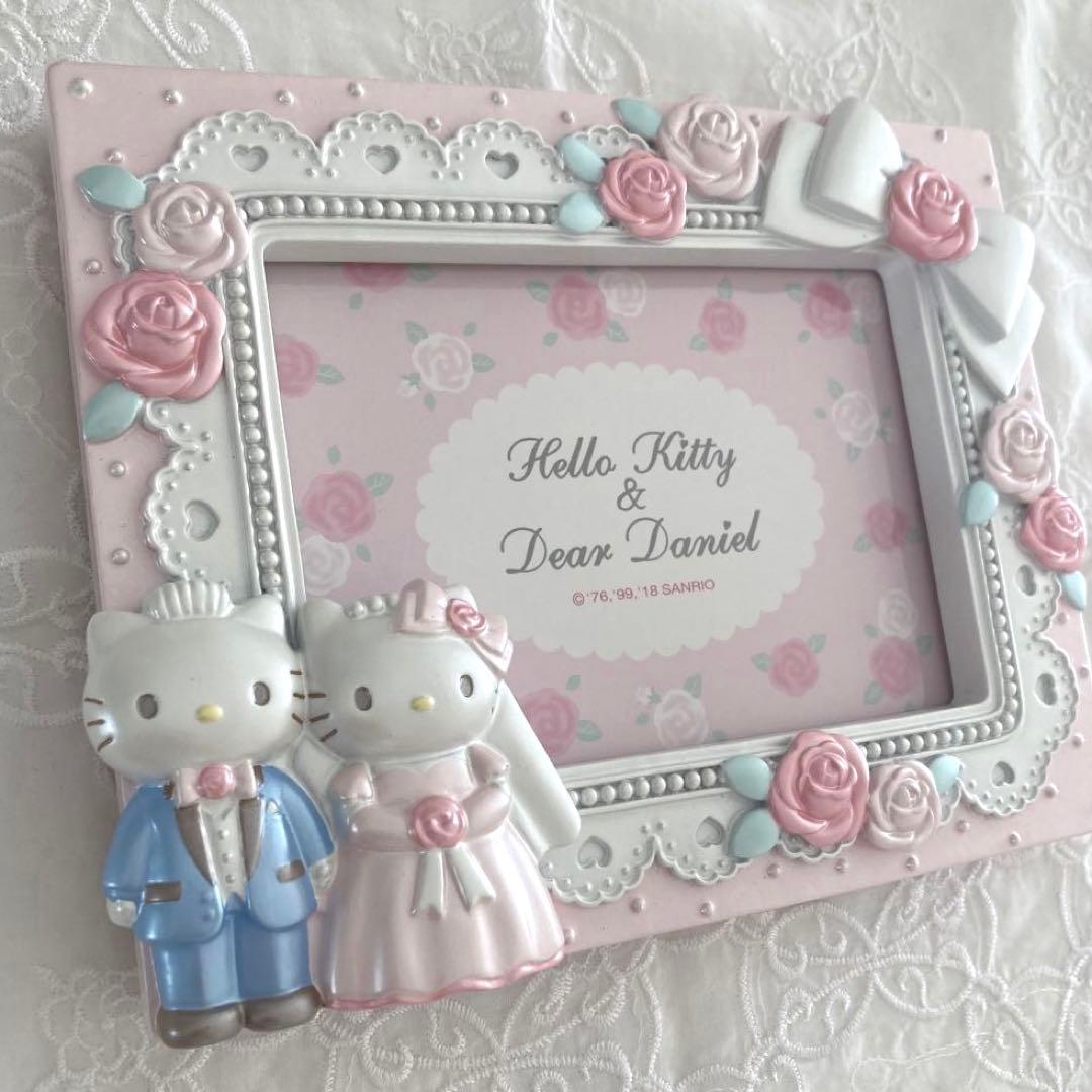 新品・未使用　希少　レア　激かわ　キティ　ダニエル　ウェディング　フォトフレーム