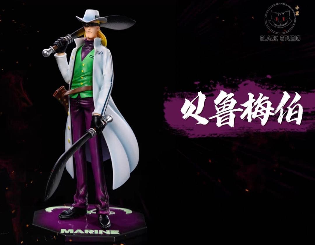 ワンピース コビー ヘルメッポ ガレージキット ガレキ スタチューX①