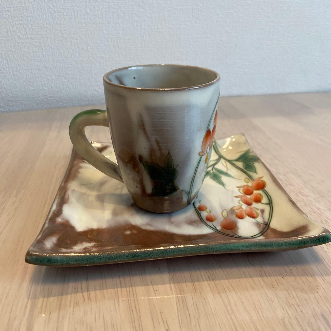 京焼　陶あん　コーヒーカップ&ソーサーセット