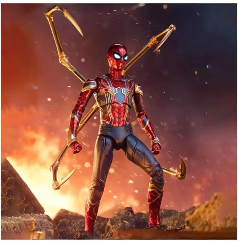 zd toys スパイダーマン アイアンスパイダー フィギュア マーベル