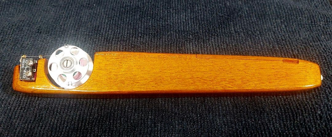 桐製わかさぎ電動リ一ル k-zan桐電動リール グレイス(右仕様)使用数回美品