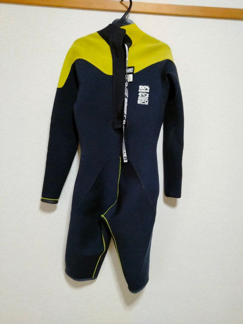 BEWET ネイビー/イエロー ウェットスーツ