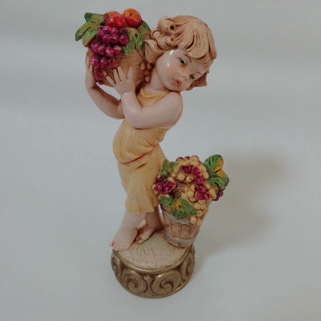 イタリア製　天使　樹脂製　4点セット