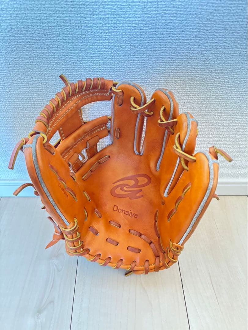 Donaiya 軟式グローブ オレンジ